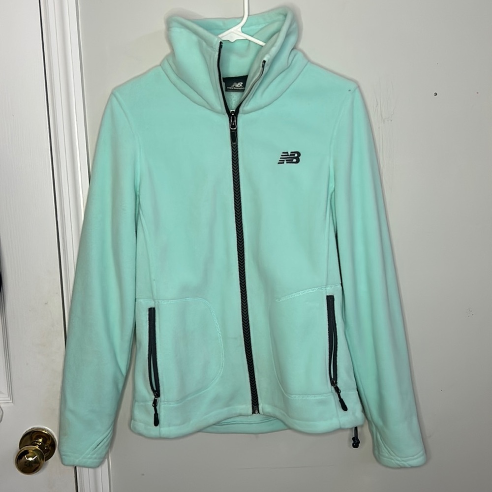 Mint New Balance Zip Up
